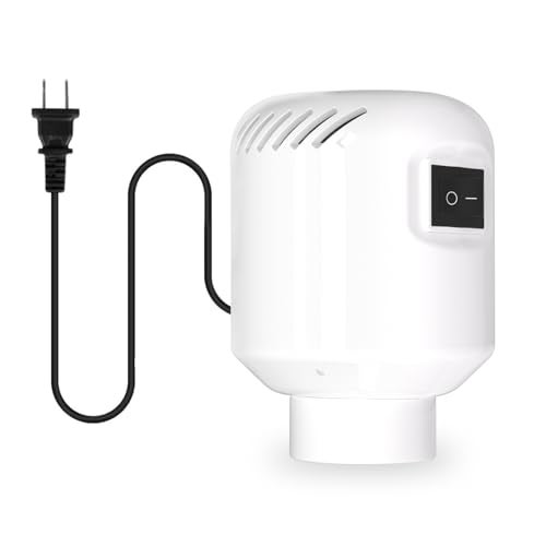 BAMCOO Electric Pump for Vacuum Storage Bags Travel Vacuum Pump for Various Vacuum Seal Bags Portable Vacpack Air Pump for Compression Clothing Blanket Luggage White(Storage Bag Not Included) - Image 1
