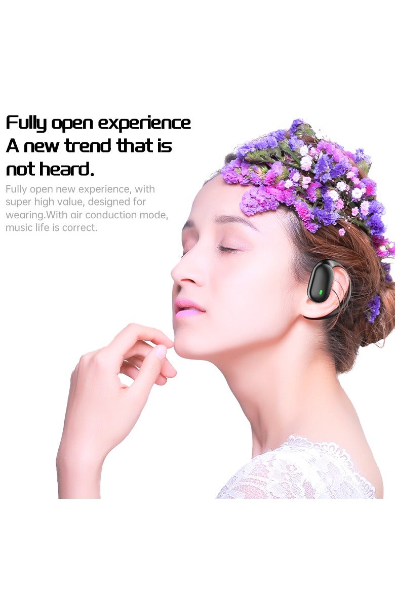 Sports Headphones, Bluetooth 5.3 True Wireless with LED Display, AI Call Noise Cancellation, IP57 Waterproof, Secure Running/Gym Fit, Black - Image 5