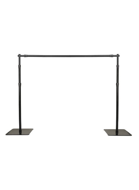 2.4x3 Meters/7.9x9.8ft Heavy Duty Studio Photography Background Support System Metal Backdrop Stand Adjustable Backdrop Bracket