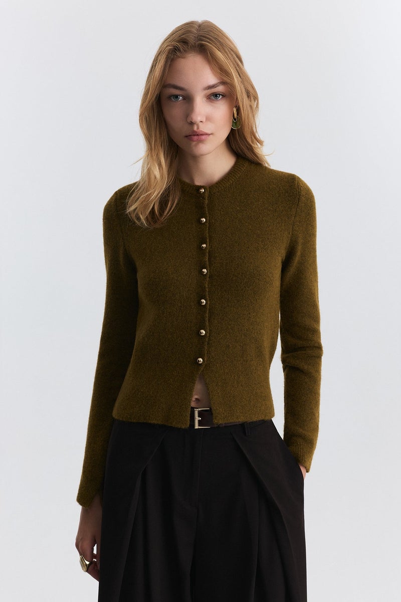 ANTIOCH Soft-Textured Cardigan - Image 1