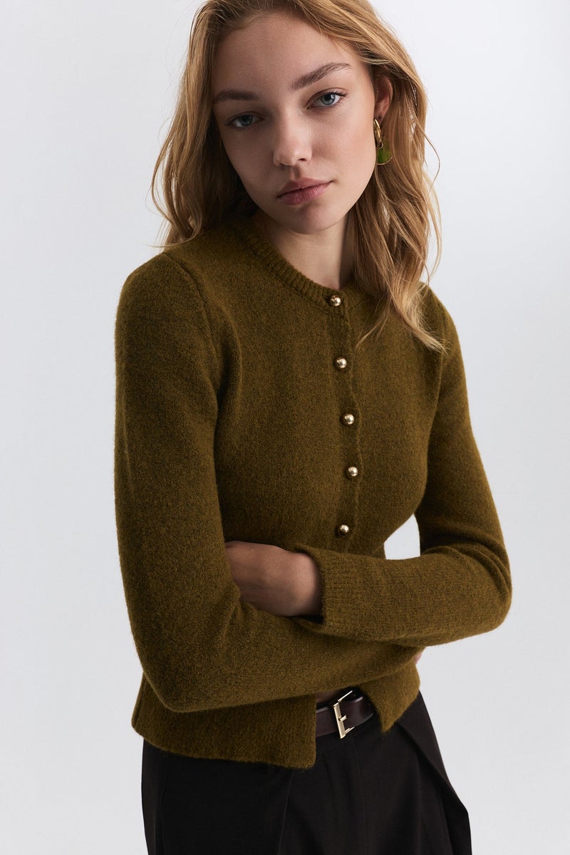 ANTIOCH Soft-Textured Cardigan - Image 3