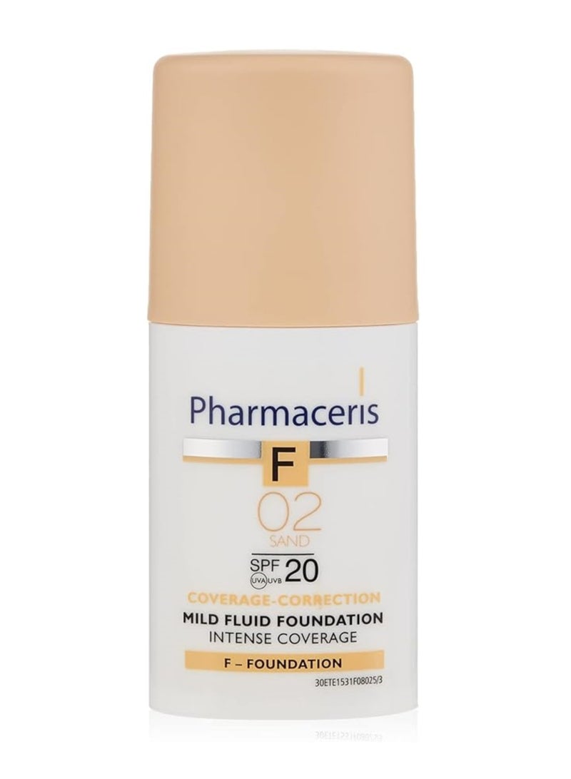 Ph Intense Coverage Mild Fluid Foundation,30 Ml-F Sand