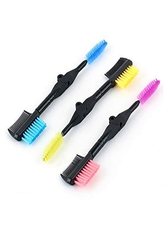 Gugzy Double-end Folding Eyelash Comb Separator Mascara Lift Curl Metal Beauty Eyes Makeup Tool Eyelashes Comb (Random, Pack of 1) - Image 1