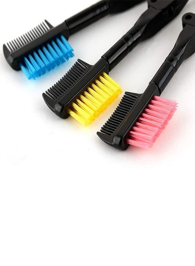 Gugzy Double-end Folding Eyelash Comb Separator Mascara Lift Curl Metal Beauty Eyes Makeup Tool Eyelashes Comb (Random, Pack of 1) - Image 3