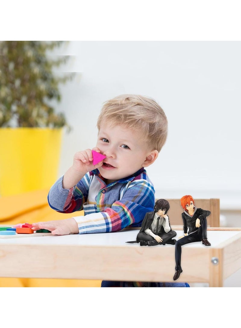 عام مجسم الكلاب الضالة من بونغو، مجسمات كلاب بونغو، مجسمات شخصيات أنيمي، مجسمات شخصيات أنيمي دازاي أوسامو/ناكاراهارا تشويا في وضعية الجلوس، مجسمات شخصيات أنيمي - Image 5