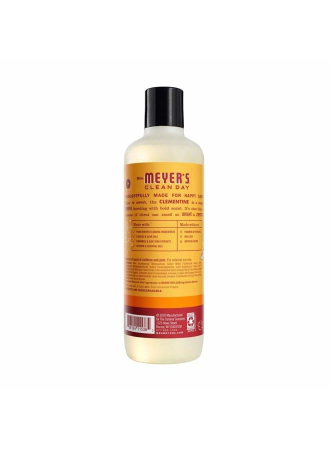 SC Johnson MRS. MEYER'S CLEAN DAY SC Johnson Moisturizing Body Wash for Women and Men, Biodegradable Shower Gel Formula Made with Essential Oils, Clementine, 16 oz - Image 2