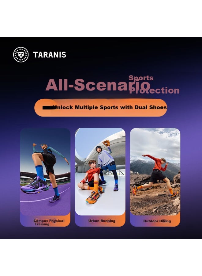 Taranis Tailannis Stable Running Shoes Children's Anti-twist Sports Shoes Boys' Basketball Shoes Girls' Running Shoes Size 34 - Image 1
