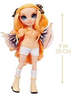 RAINBOW HIGH Jr Poppy Rowan 9 Inch Orange Fashion Doll With Doll Accessories Open And Closes Backpack Great Gift For Kids 6 12 Years Old And Collectors Multicolor 9 Inches  - Image 3