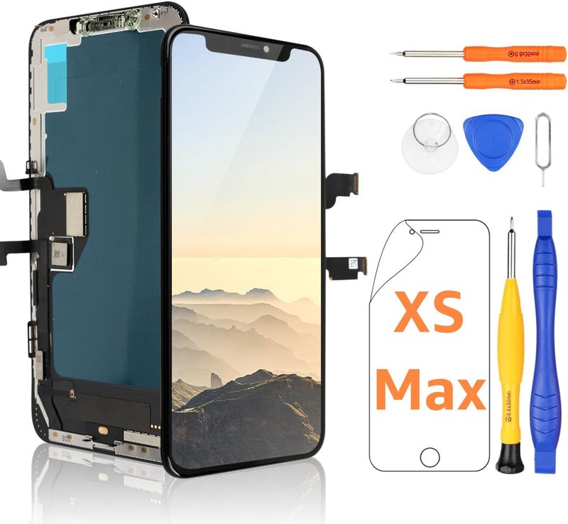 Yodoit for iPhone XS Max Screen Replacement Kit LCD Display 6.5 Inch 3D Touch Digitzer Assembly with Repair Tool Kit - Image 1