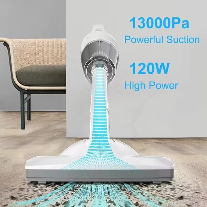 IGNOTI Cordless Vacuum Cleaner 2 in 1 UltraLightweight Power Suction Handheld Vacuum Cleaner with Washable HEPA Filter for Home Car Pet Hair Carpet Hard Floor - Image 4