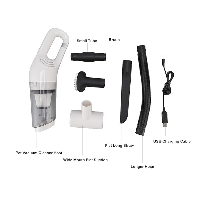 IGNOTI Cordless Vacuum Cleaner 2 in 1 UltraLightweight Power Suction Handheld Vacuum Cleaner with Washable HEPA Filter for Home Car Pet Hair Carpet Hard Floor - Image 3