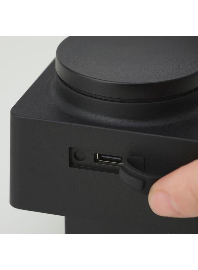 زبون مصباح LED سبوت ومشبك يعمل بالبطارية للاستخدام الخارجي/قابل للتعتيم، أسود - Image 4