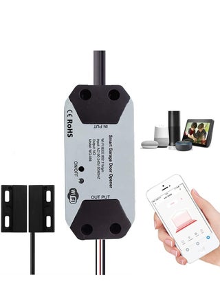 Smart WiFi Switch Garage Door Opener Controller Work WIFI with Alexa Echo Google Home Smart Life Tuya APP Control No Hub Required - pzsku/ZB29C3F188F4738B2E5A9Z/45/_/1711712854/cd91408b-46f6-4a5d-b1e6-644343edfbbf