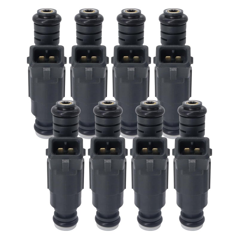 HiSport 8PCS Fuel Injectors 0280155931 Compatible with GM Cadillac Chevrolet Pontiac Cts V Camaro Corvette Z06 Firebird Gto 57L 19972005VIN G S - Image 2
