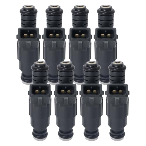 HiSport 8PCS Fuel Injectors 0280155931 Compatible with GM Cadillac Chevrolet Pontiac Cts V Camaro Corvette Z06 Firebird Gto 57L 19972005VIN G S - Image 1