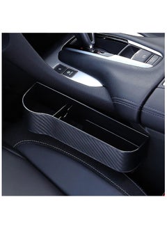Generic Car Seat Gap Filler Organizer, Multifunctional Seat Gap Storage Box with Cup Holder, Console Side Extra Pouchs with USB Car Charger, Auto Accessories for Cellphone Wallet Key (2 side),Blac  - Image 3