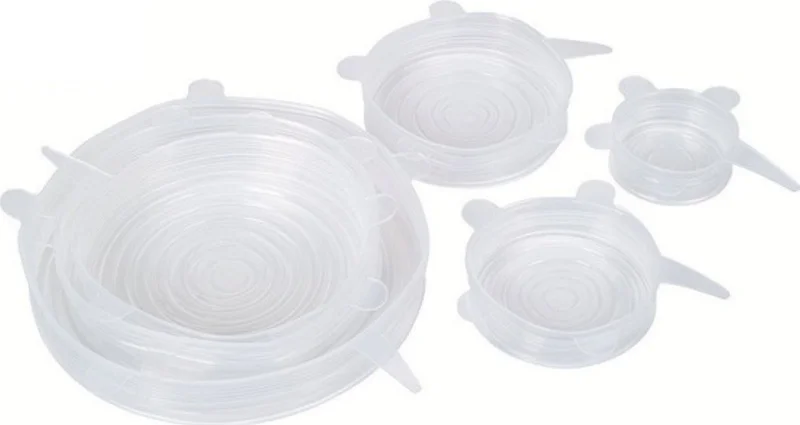 5DM Silicone Stretch Cover 6-Piece Pot Bonnet