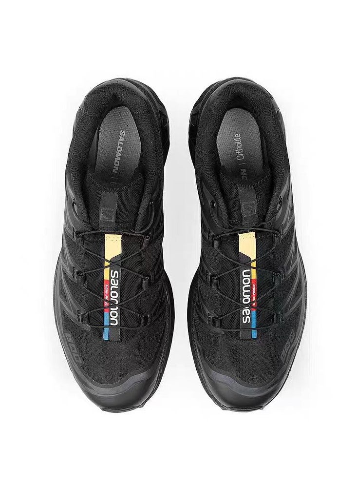 Salomon Salomon Men's and Women's Outdoor Mesh Breathable Couple Functional Sports Casual Shoes XT-6  - Image 4