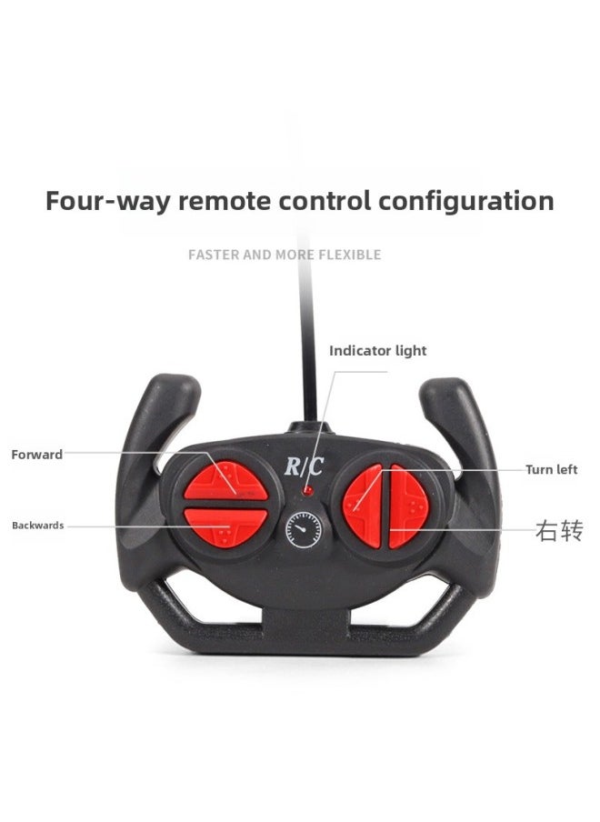 Generic Simulation Remote Control Sports Car Children's Electric Toy Car Rechargeable Off-road Jeep Four-way 1 18 Model Wholesale-Color:Express Box-red Ferrari Dual Version  - Image 4