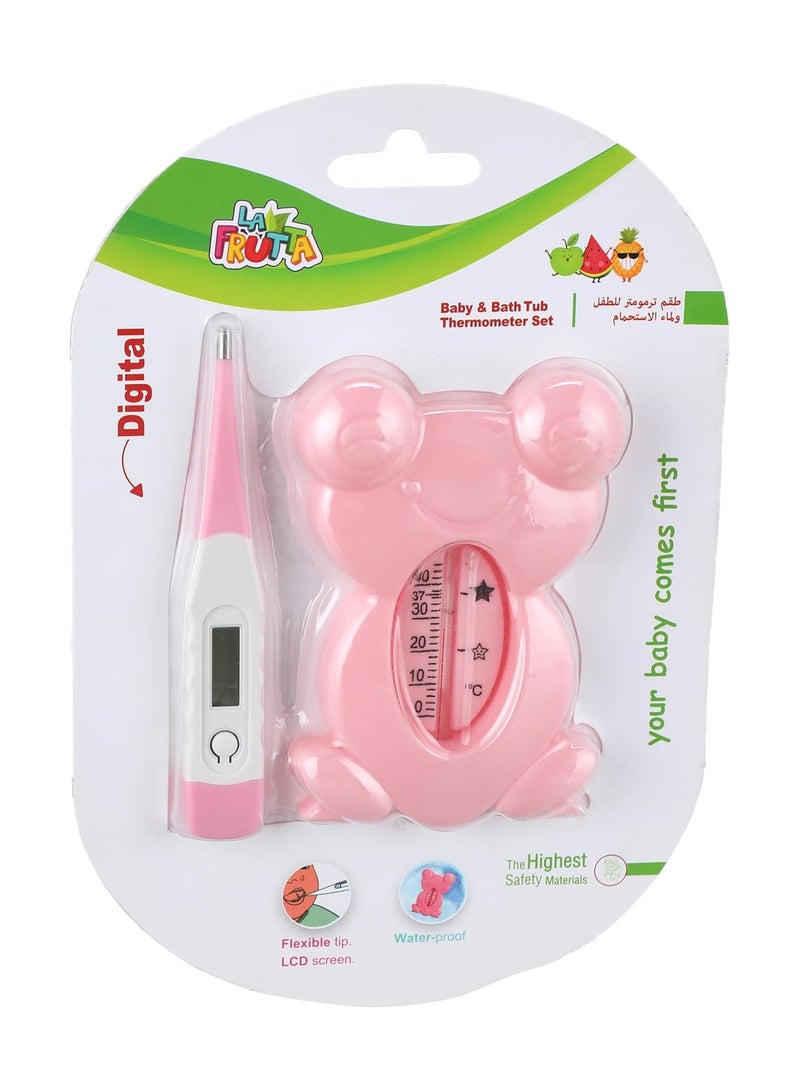 La Frutta Bath and Baby Digital Thermometer Set - Multicolor - Image 4