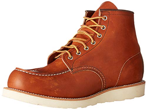 Red Wing Heritage Men's 6" Classic Classic Moc Toe Boot, Oro Legacy, 10 M US - Image 3