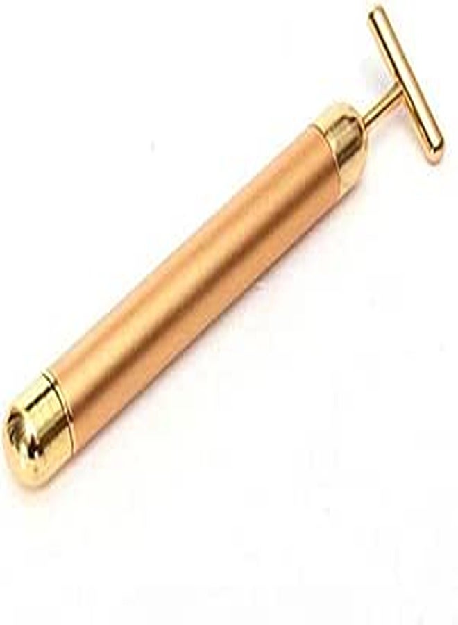 Facial Massager 24k Electric Face Bar (Golden)