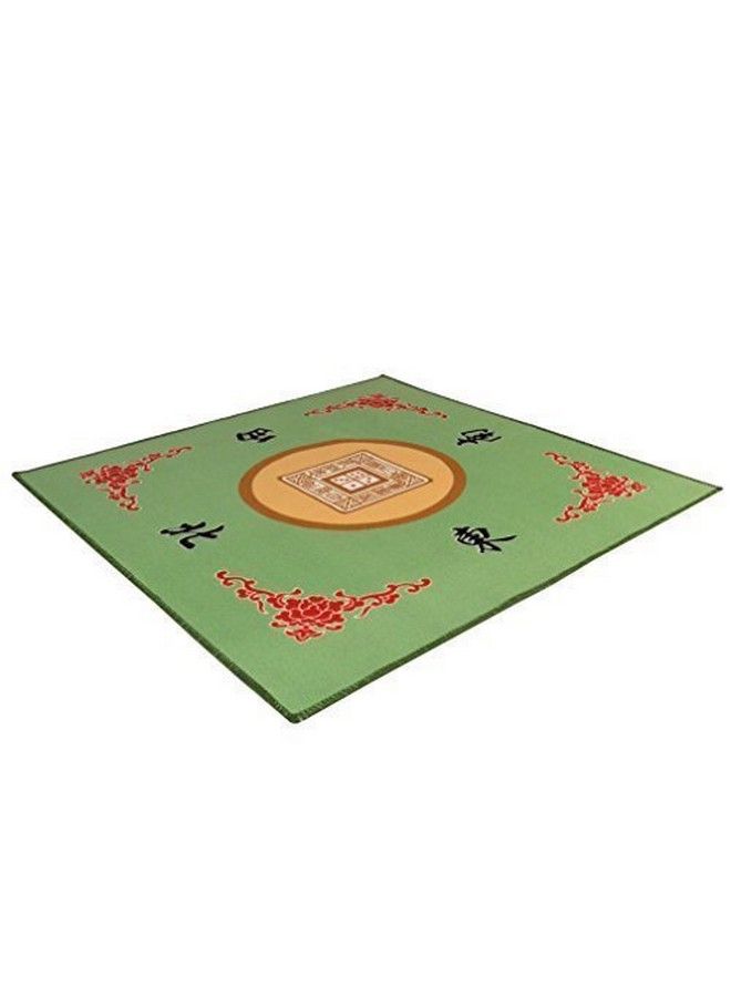 THY COLLECTIBLES غطاء طاولة ألعاب ماجونغ/بايجو/بطاقات/ألعاب عالمي أخضر 31.5 بوصة × 31.5 بوصة (80 سم × 80 سم) - Image 1