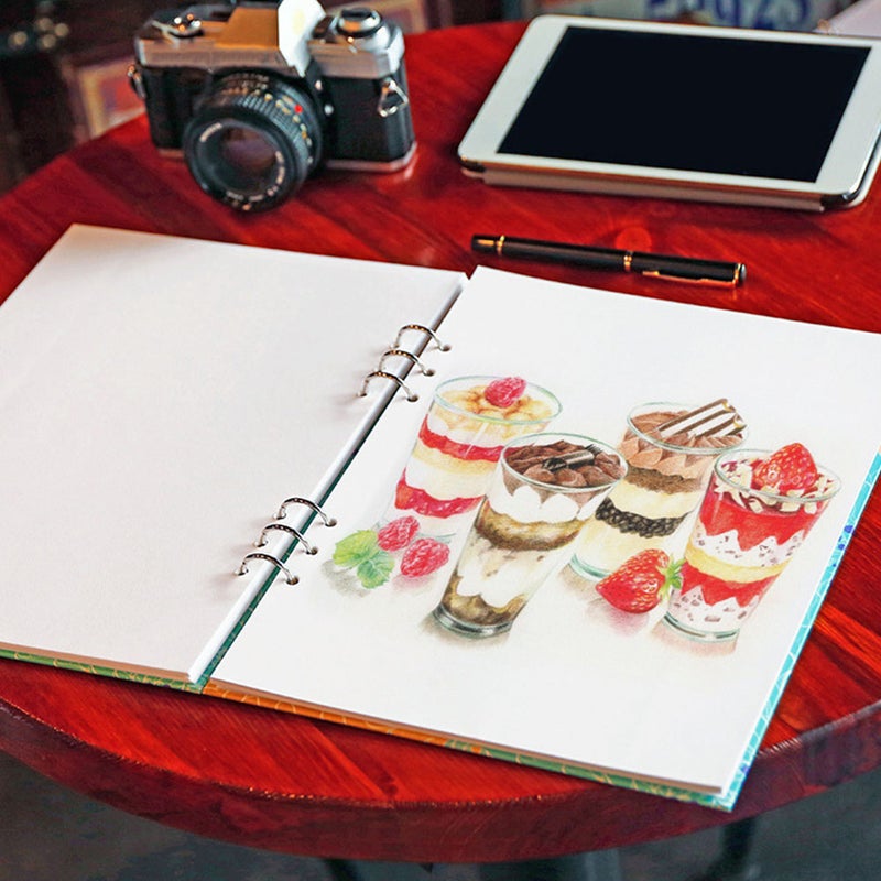 2 pcs Painting Book Sketch Book Art Student Portable Drawing Book Detachable Book - Image 3
