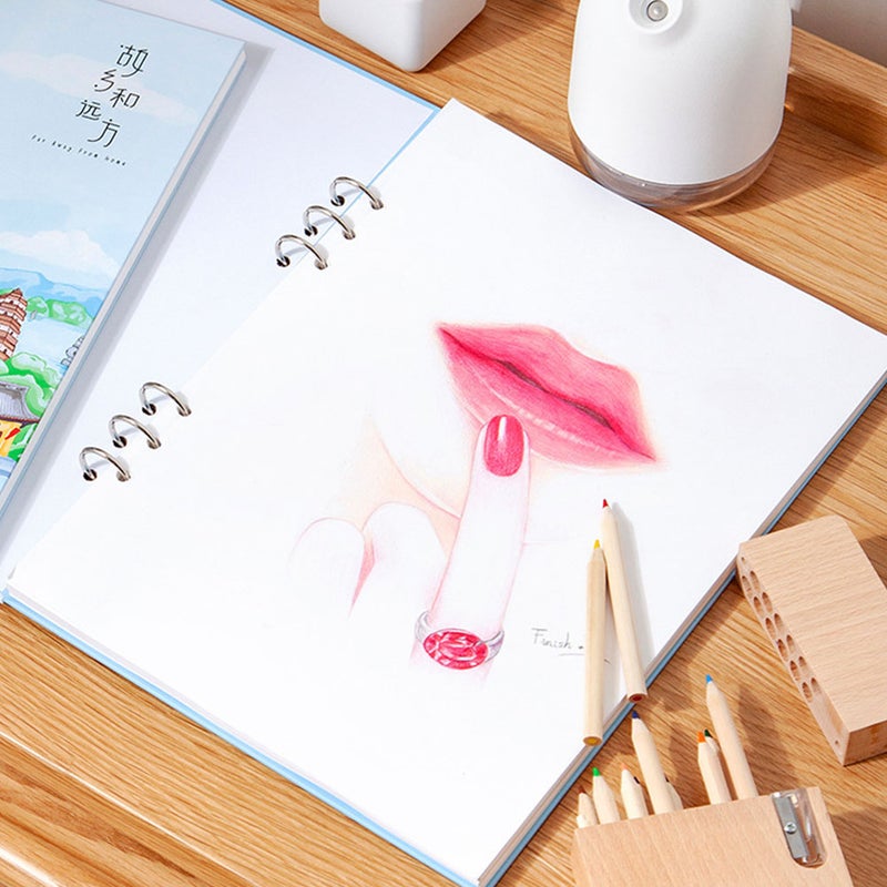 2 pcs Painting Book Sketch Book Art Student Portable Drawing Book Detachable Book - Image 4