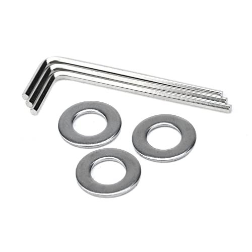 Pastlla 3 Pcs 3/8 Inch Thread Stainless Steel Spike Camera Accessories Tripod Ground Spike Metal Spike Mount Adapter Tripod Monopod Screw Thread Spike (80mm) - Image 5