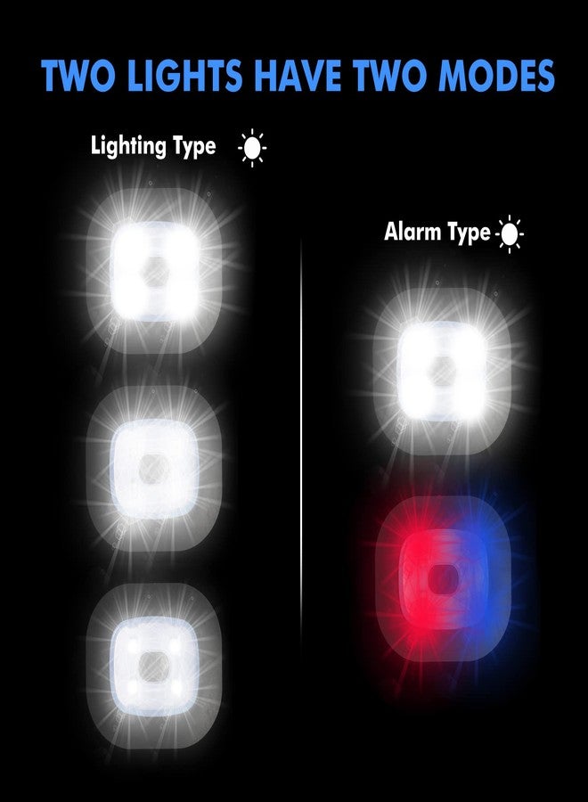 TAGVO LED Light for Knit Beanie Hat, Lighting and Flashing Alarm Modes, Hands Free Flashlight Headlamp - Image 4