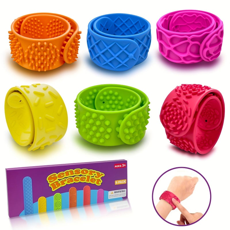 Random Style Clapping Ring Snap Toy Pack 2 Pieces for Kids Adults - Image 1