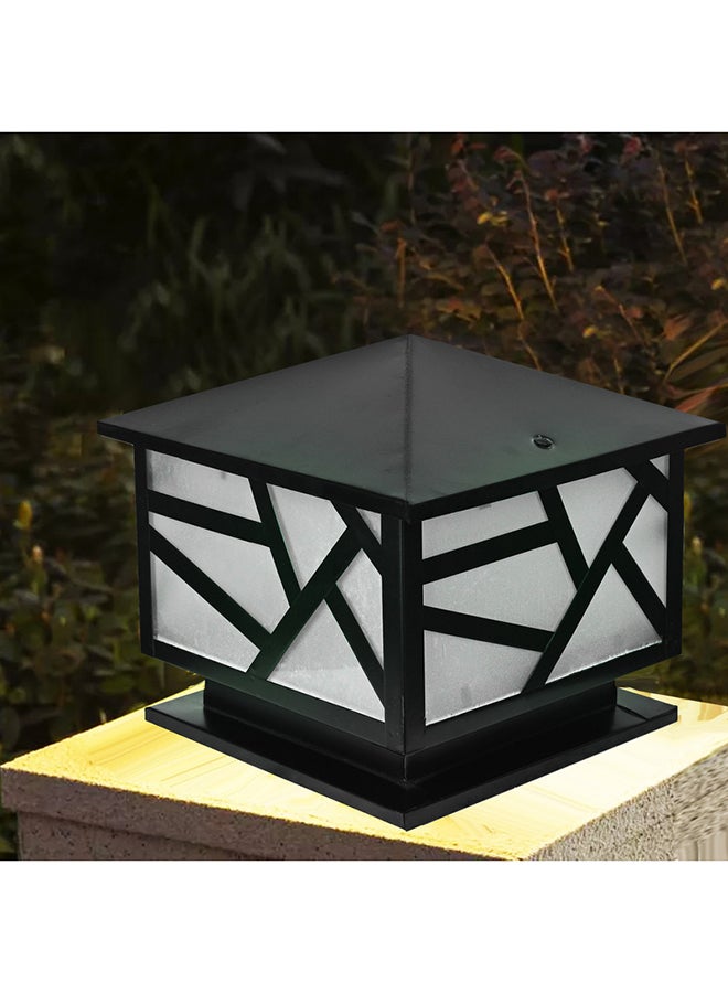 El Rawda Lighting Garden Lantern - 1 Light | Outdoor Wall Lantern Lighting - Black 25x25x22 cm - Image 2