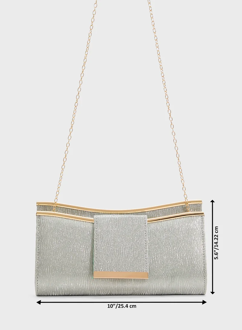 Ella Limited Edition Ladies Sparkly Clutch Bag