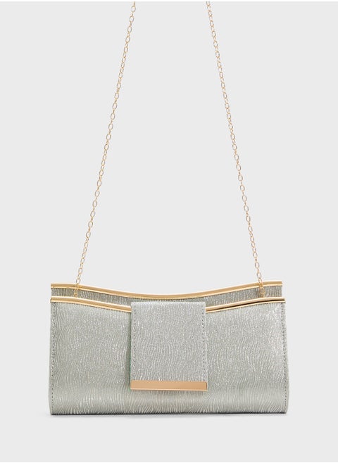Ladies Sparkly Clutch Bag