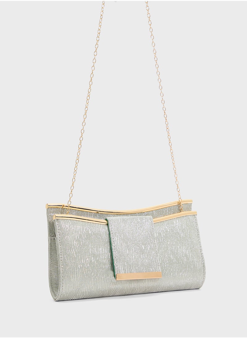 Ella Limited Edition Ladies Sparkly Clutch Bag  - Image 3