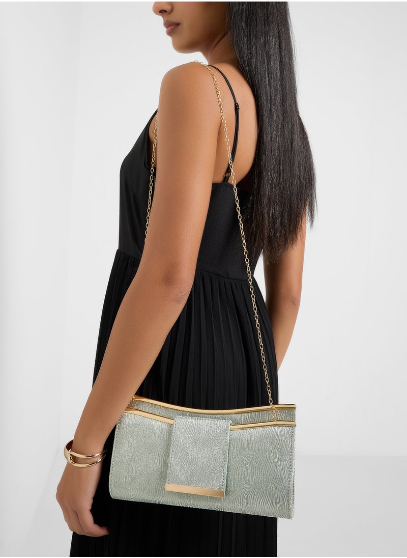 Ladies Sparkly Clutch Bag
