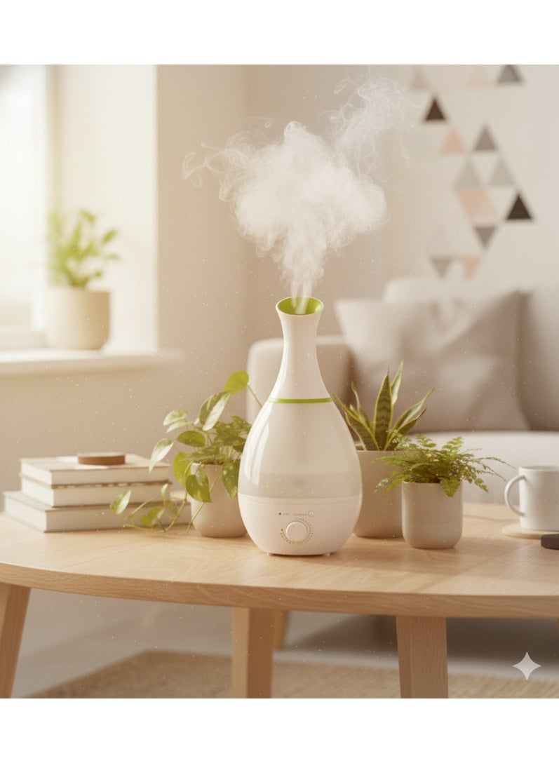 DOMA Steam Diffuser, Humidifier, and Electric Aroma Diffuser (White, 2.5L) - Image 5