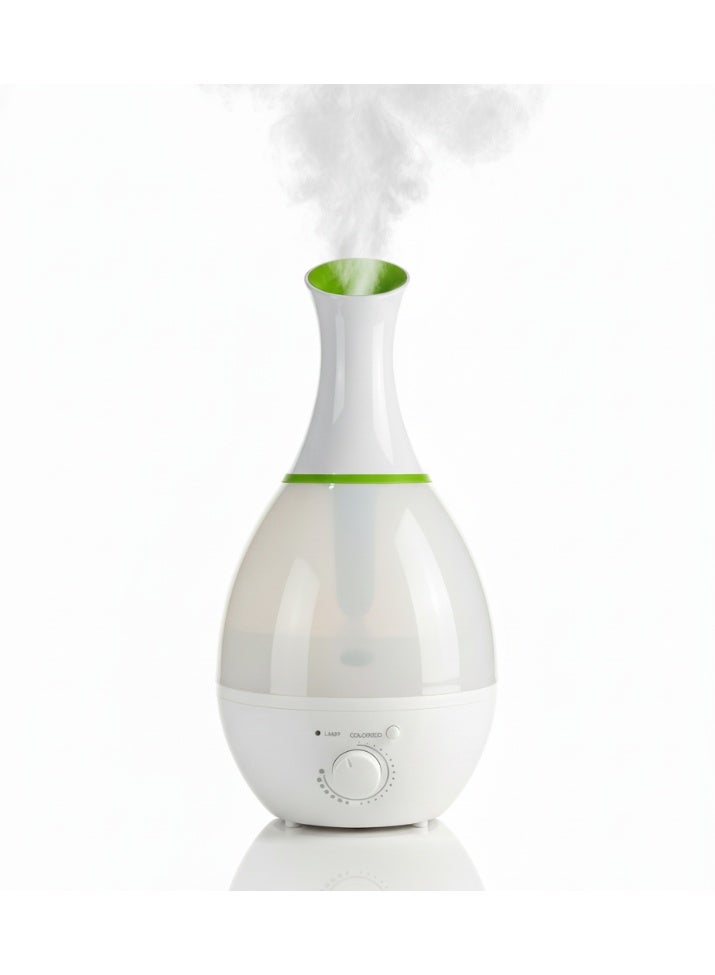 DOMA Steam Diffuser, Humidifier, and Electric Aroma Diffuser (White, 2.5L) - Image 1
