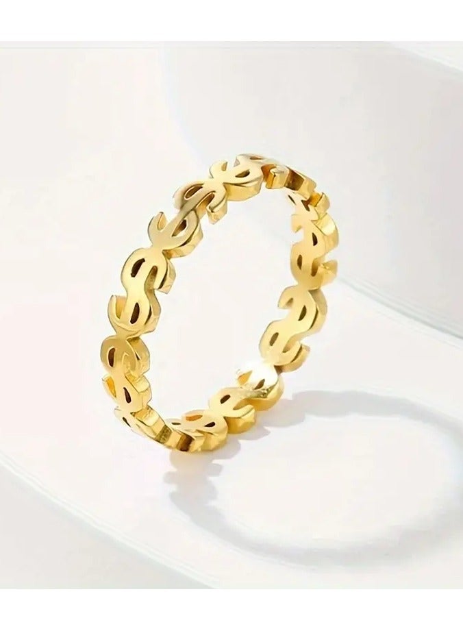Goolsky Chic Band Ring Made Of Stainless Steel For Men And Women Pick A Color U Prefer Match Daily Outfits  - Image 1