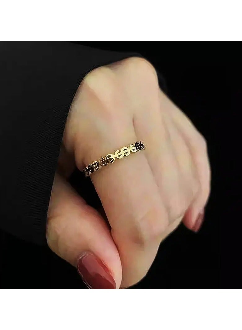 Goolsky Chic Band Ring Made Of Stainless Steel For Men And Women Pick A Color U Prefer Match Daily Outfits  - Image 3