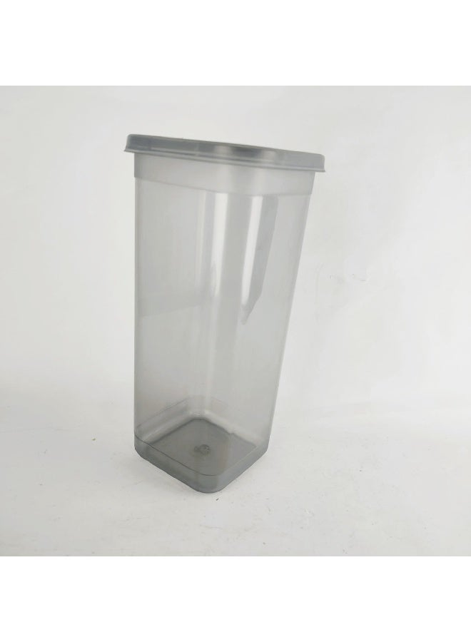 3 Pack Reusable Food Storage Container with Removable Lid Made of Healthy Plastic, Can Organize Food, Spices, Grains, Nuts - Image 5