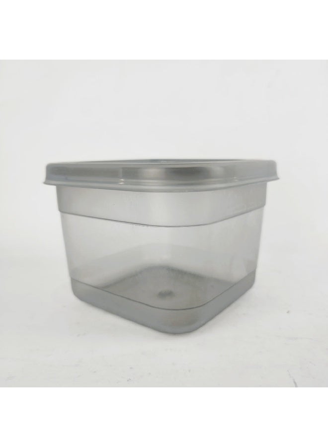 3 Pack Reusable Food Storage Container with Removable Lid Made of Healthy Plastic, Can Organize Food, Spices, Grains, Nuts - Image 2