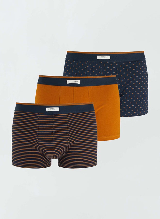 Kiabi Pack of 3 pairs of stretch boxer shorts  - Image 1