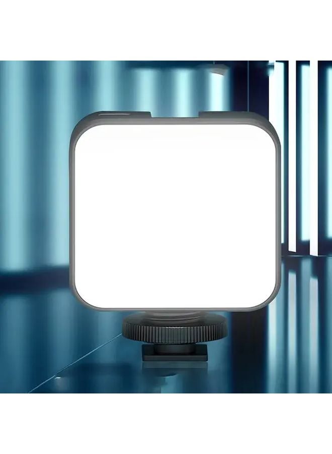 ضوء الفلاش الأسود المحمول للكاميرا DSLR، ضوء LED التكميلي المربع الصغير، ضوء التصوير الجيبي - Image 3