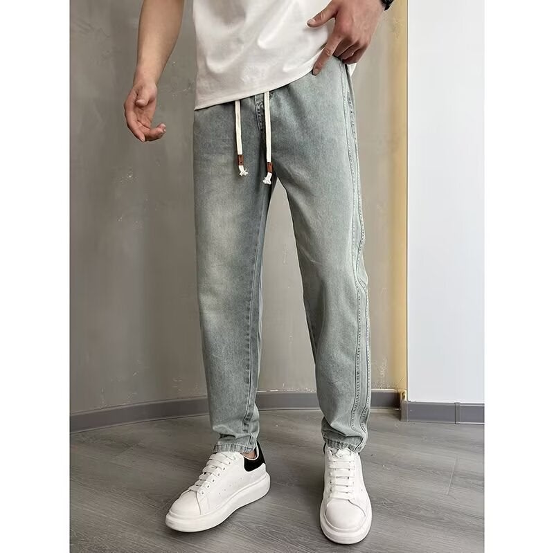 Unisex Classic Denim Jeans Loose Fit Daily Outdoor Wear - Image 4