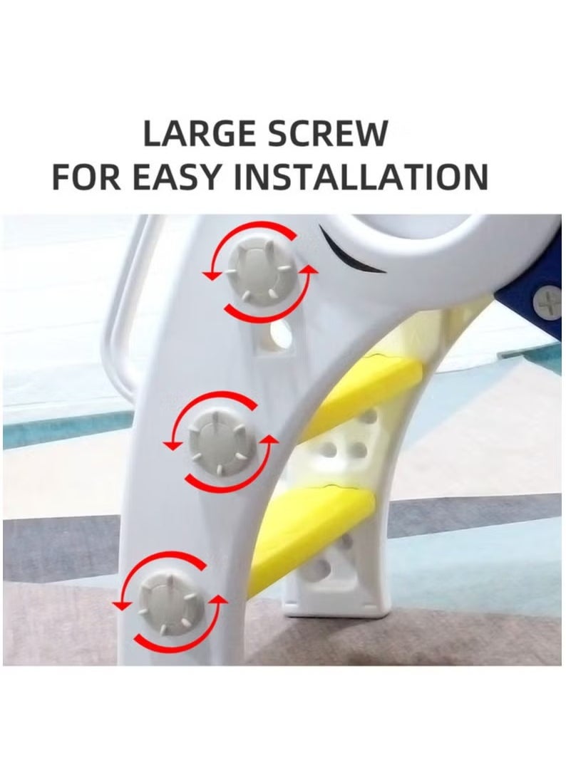 Foldable Slide , Blue -Yellow