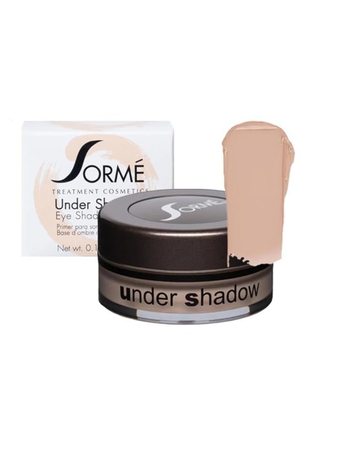 SORMÉ Sorme Treatment Cosmetics Under Shadow Primer (0.18 oz) | Neutralizing Eyelid Primer for Crease-Proof Eye Makeup | Hydrating Cream Eyeshadow Primer | Cruelty-Free Eyeshadow Base and Under Eye Primer - Image 1