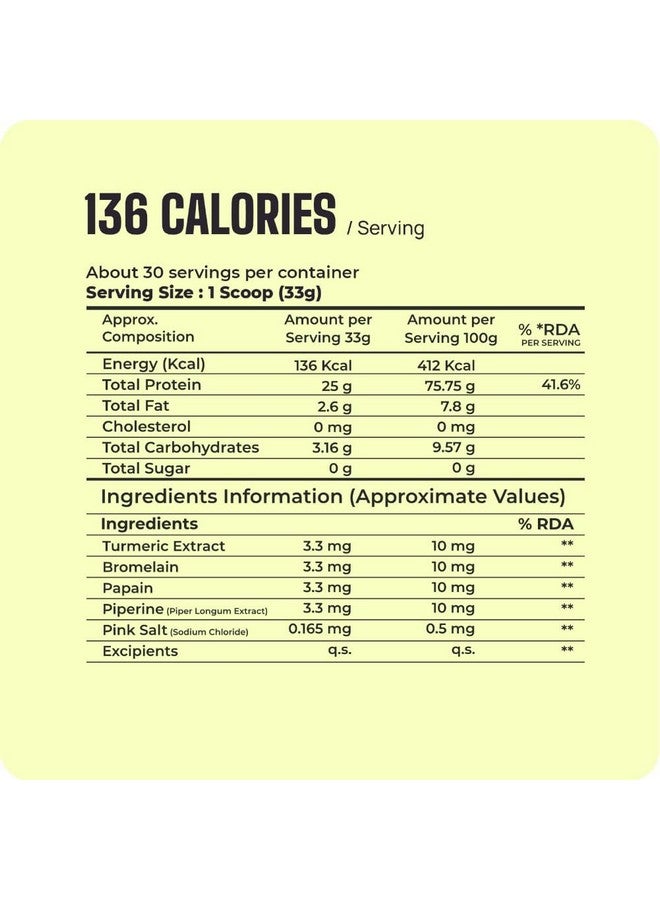 Boldfit Plant Based Protein Powder For Men & Women - Vegan Plant Protein Powder For Men & Women - Supports Metabolism, Immunity & Antioxidant - Cafe Mocha 1kg - Image 2