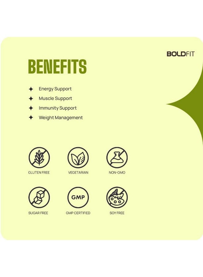 Boldfit Plant Based Protein Powder For Men & Women - Vegan Plant Protein Powder For Men & Women - Supports Metabolism, Immunity & Antioxidant - Cafe Mocha 1kg - Image 4